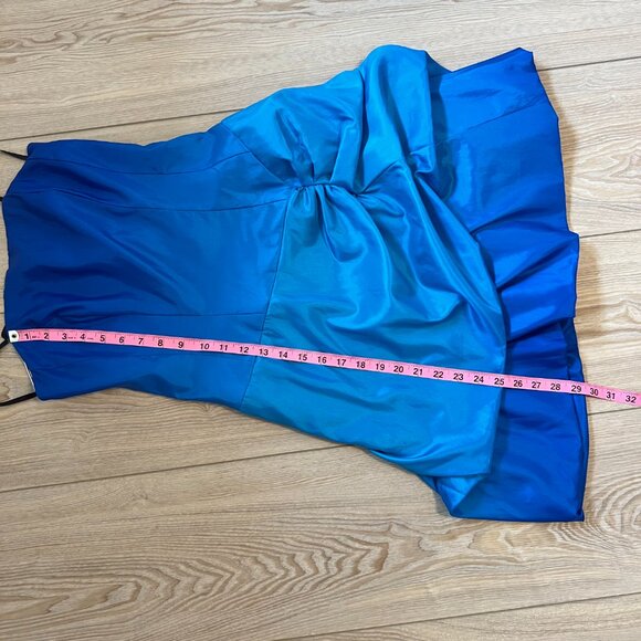 💙👗Own the Night: Graduation/Prom Ready: B Smart Ombre Ruffle Mini! (7/8)👗💙 - Picture 10 of 13